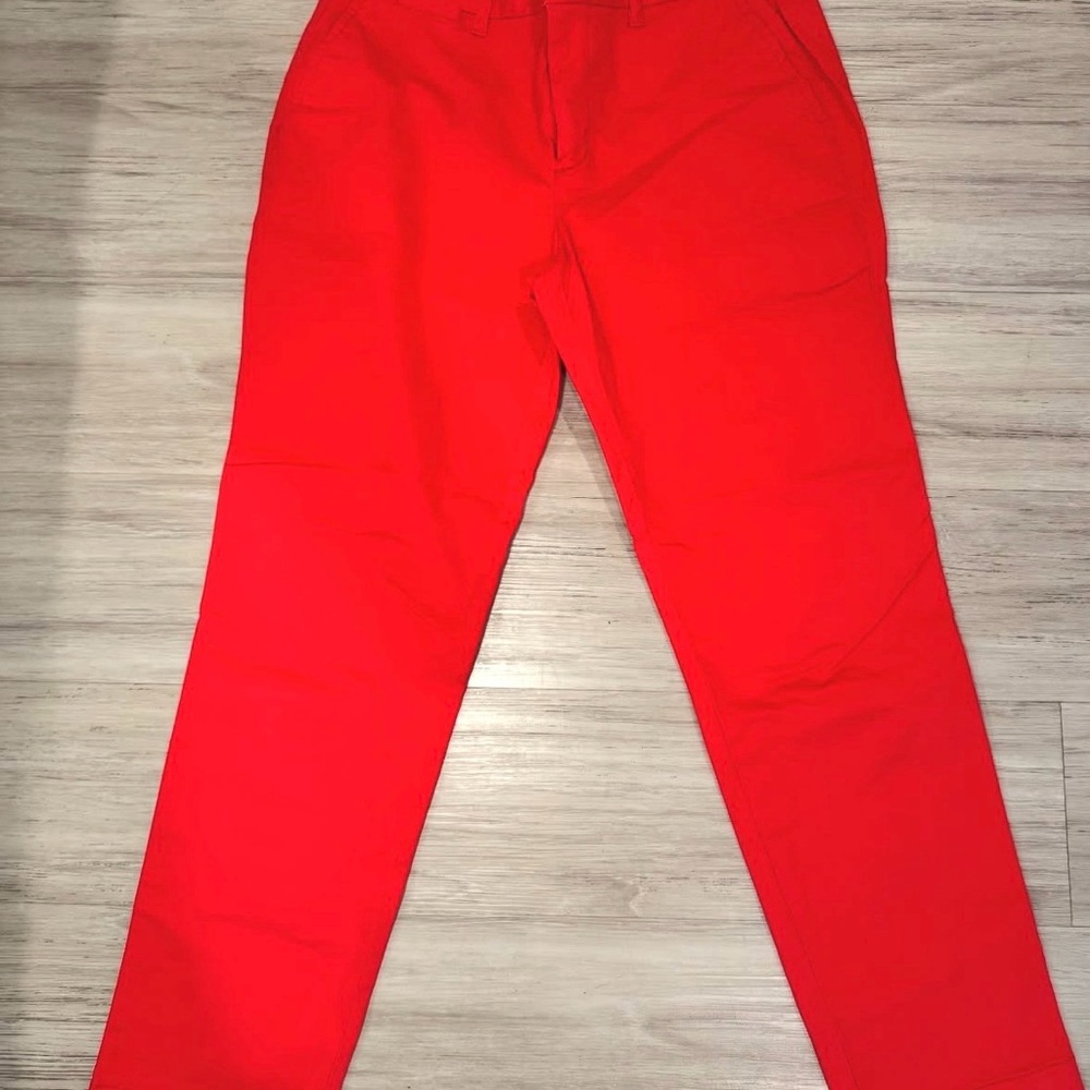 GAP Women's Bright Red Chinos